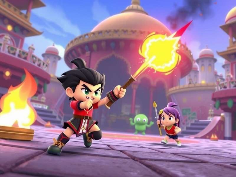 Smash Titans Gameplay Screenshot